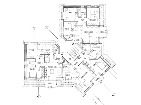 Otternbuschweg Grundriss 2. OG (Dachgeschoss)