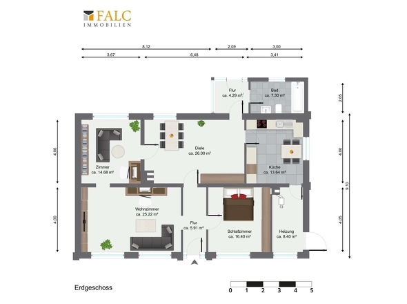 Grundriss Erdgeschoss