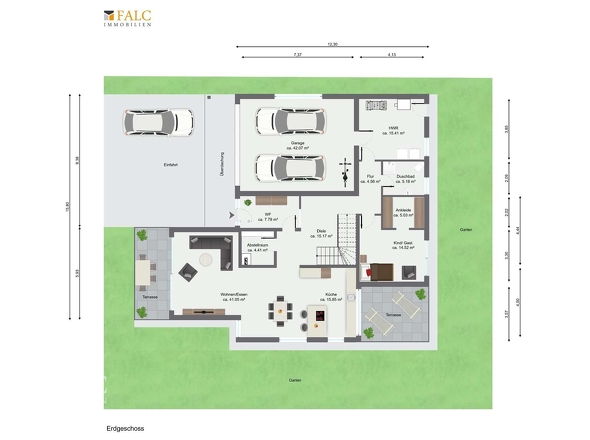 Grundriss Erdgeschoss