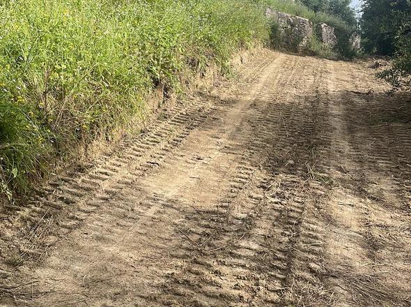 Zuwegung innerhalb des Grundstücks