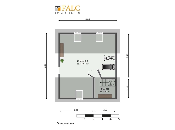 Grundriss Obergeschoss