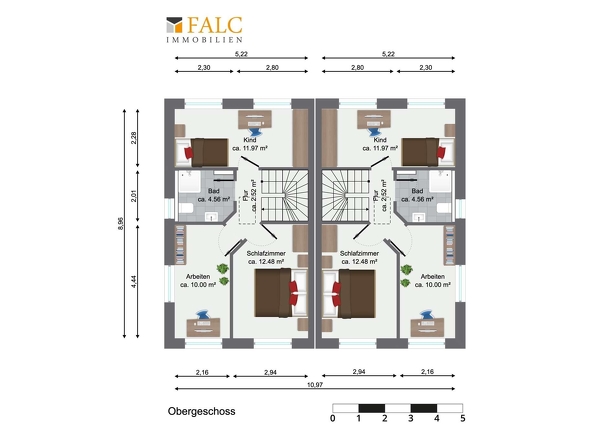 Grundriss Obergeschoss