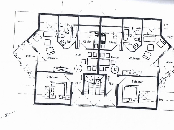 Grundrisse ETW 32+33