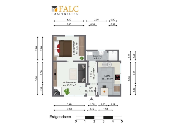 Grundriss Erdgeschoss
