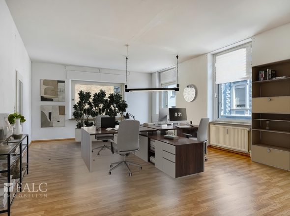 Visualisierung Büro 1. OG