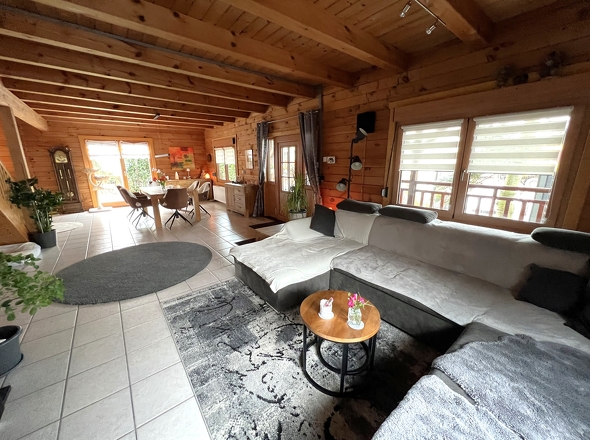 Blick in den Wohnbereich