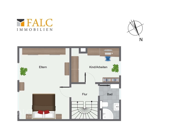 Grundriss Obergeschoss