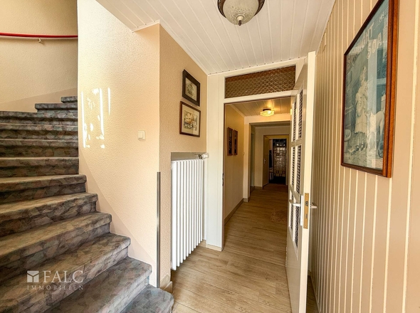 Treppe zur Hauptwohnung