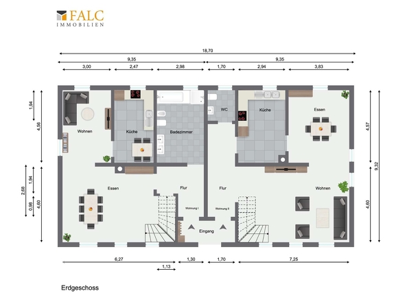 Grundriss Erdgeschoss