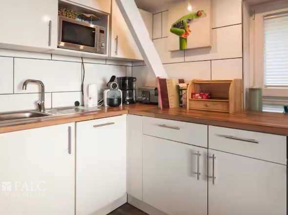 Küche mit Austattung