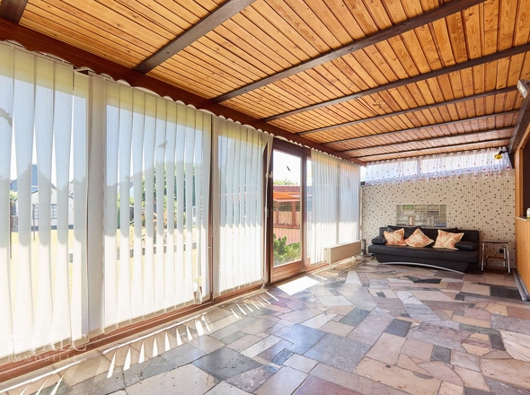 Wintergarten beheizt