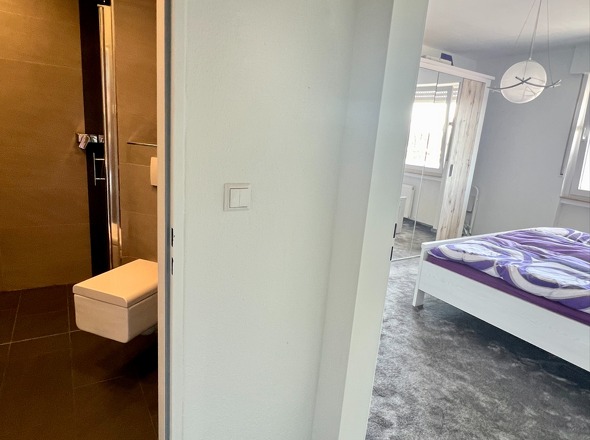 Flurbereich Bad/Schlafzimmer