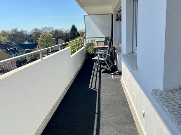 Balkon Zugang vom Wohnzimmer