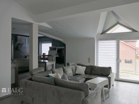 Küche-Wohnzimmer Obergeschoss