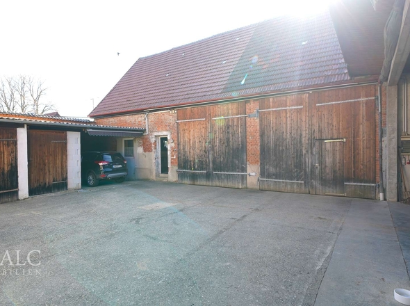 Viel Platz für den Fuhrpark