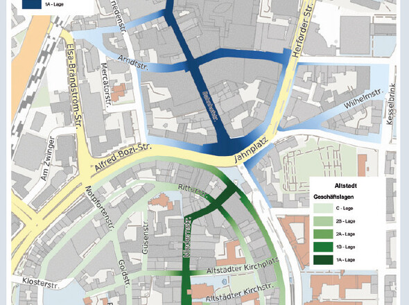 Lageübersicht Gewerbe