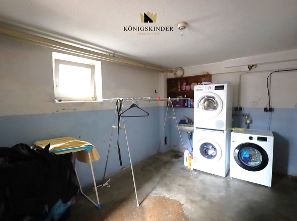 ...Waschküche.
