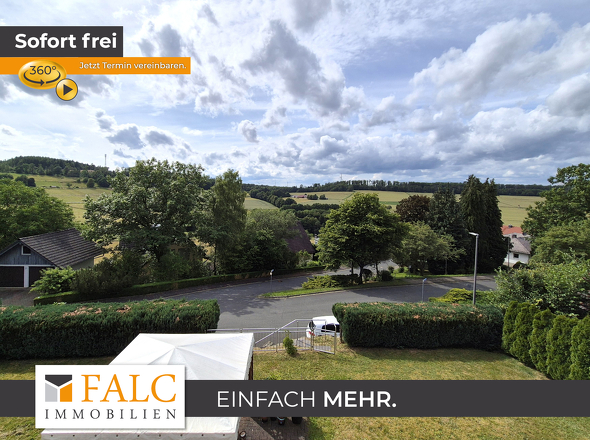 Fernblick vom Balkon