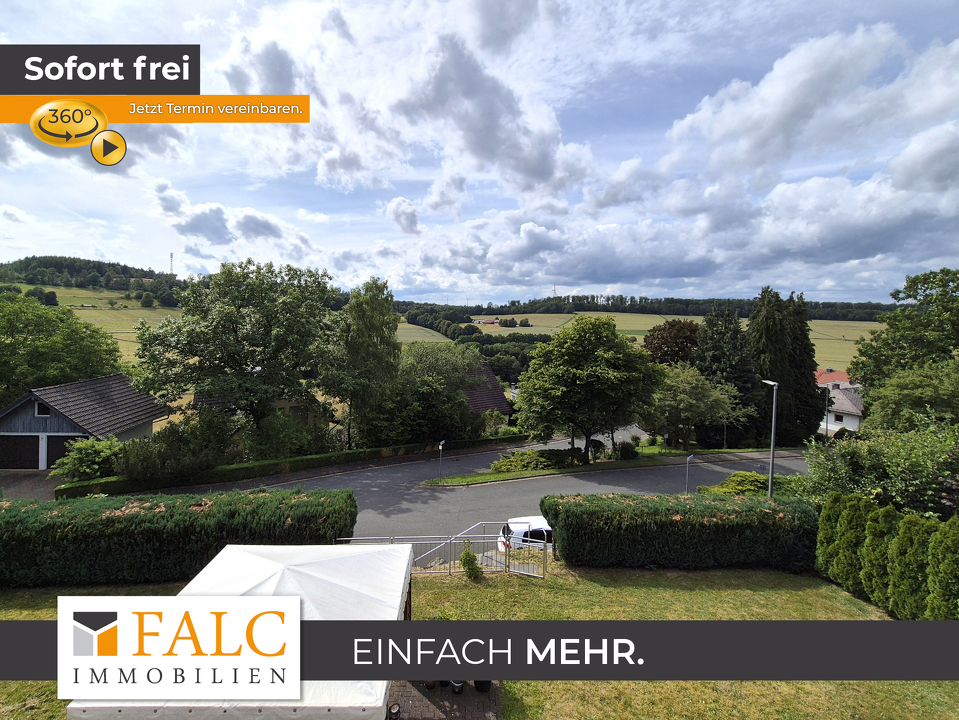 Fernblick vom Balkon