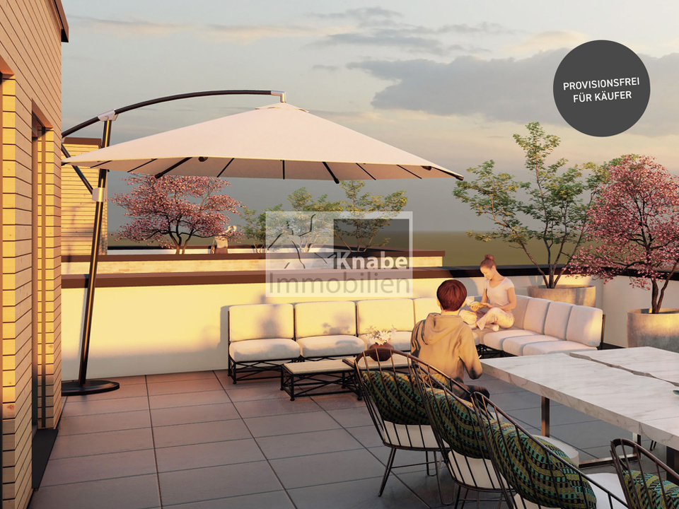 Herrliche Dachterrasse!