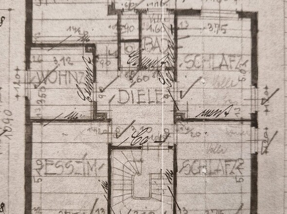 Grundriss Obergeschoss 