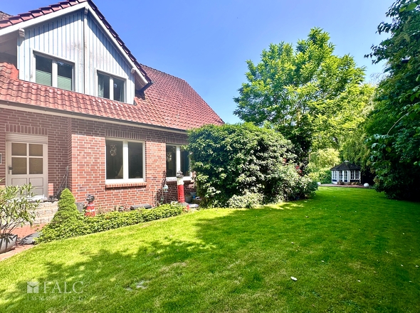 Rückseite Gartenansicht