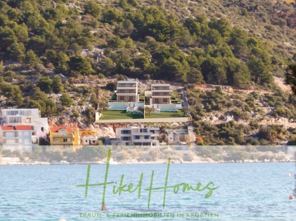 Geplante Villen von gegenüber