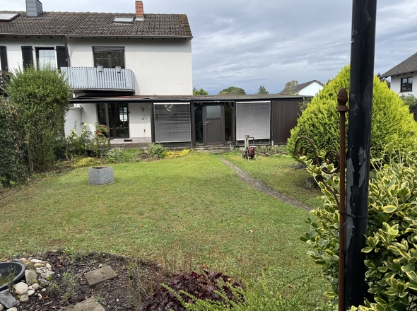 Garten hintere Ansicht