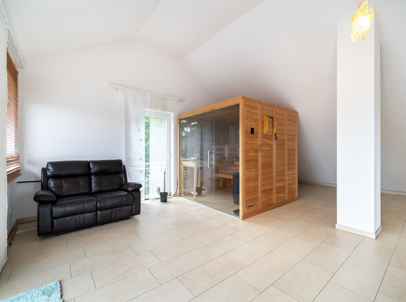 Dachgeschoss mit Fußbodenheizung