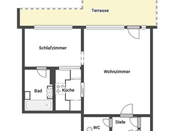Grundriss 4. OG mitte rechts