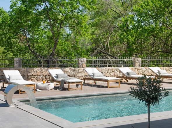 Luxuriöses Outdoor-Refugium