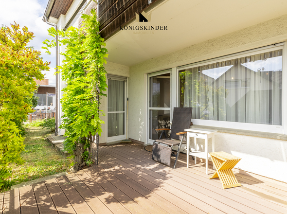 Terrasse zum Wohnzimmer