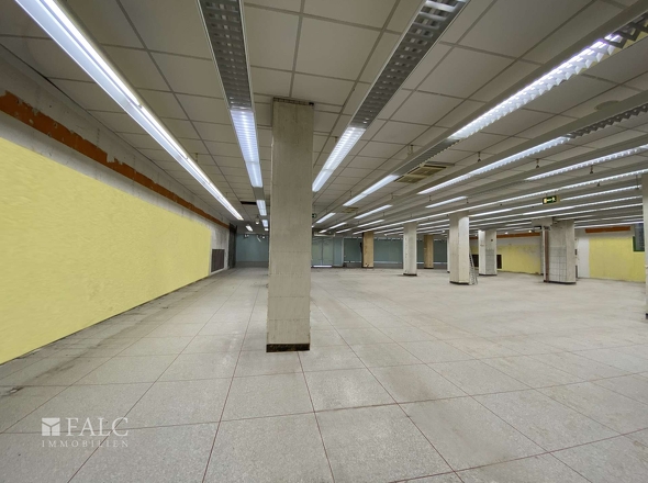 Verkaufsfläche leer