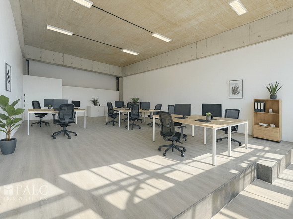 Großraumbüro_gestaged