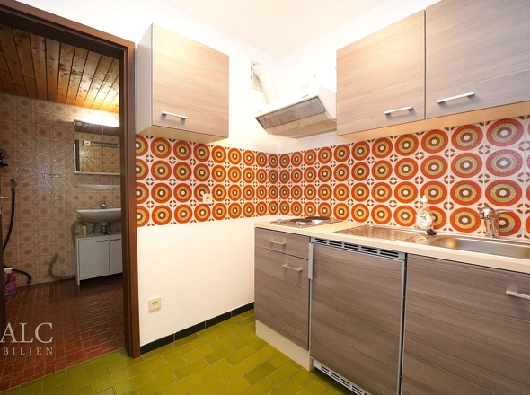 Küche im Retro-Look