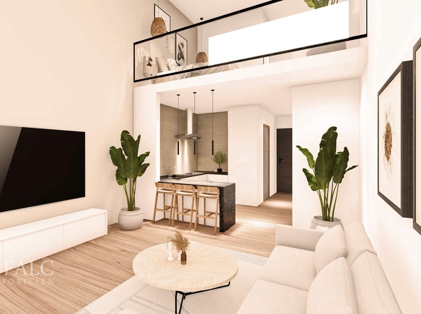 Wohn/Küchen/Essbereich