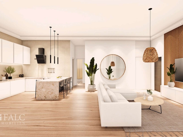 Wohn/Küchen/Essbereich