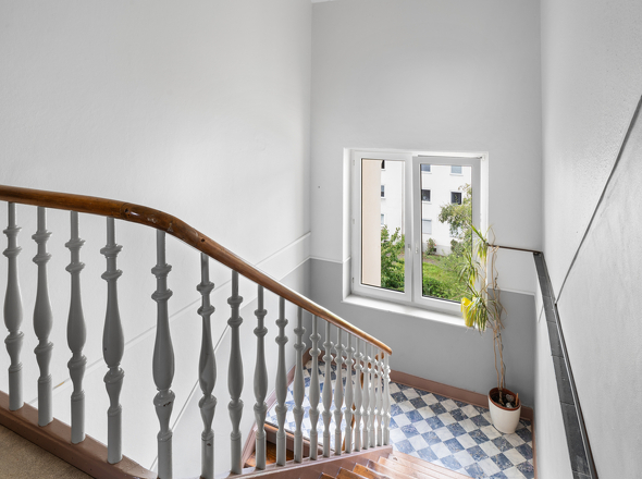 gepflegtes Treppenhaus