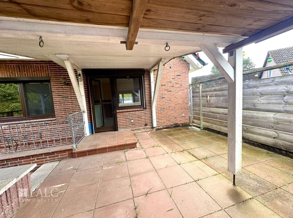 Überdachte Terrasse