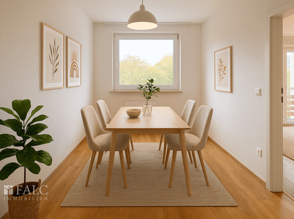 Esszimmer KI-generiert