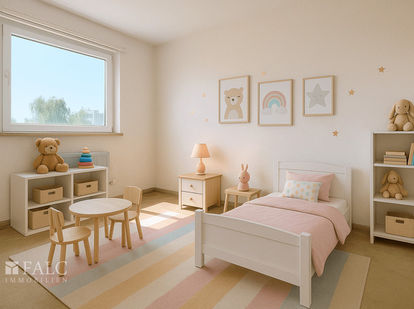 Kinderzimmer KI-generiert