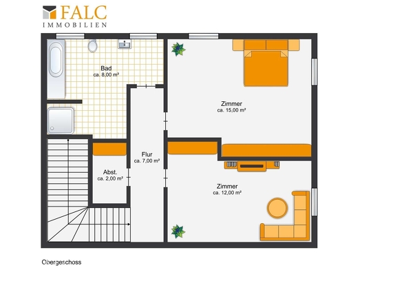 Grundriss Obergeschoss