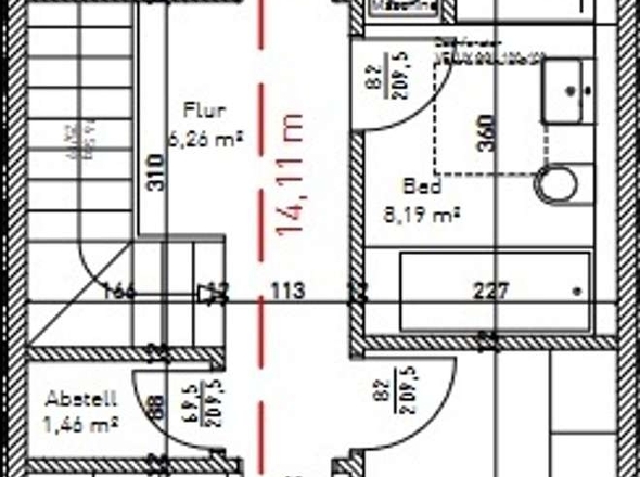 Grundriss 6 Haus K OG