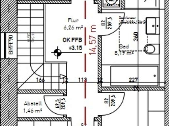 Grundriss 1 Haus E OG