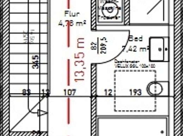 Grundriss 2 Haus F OG