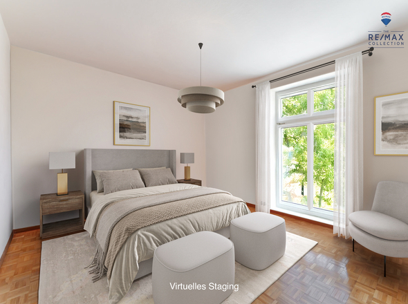 Schlafzimmer virtuell