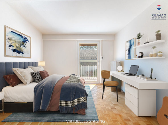 Schlaf-/Kinder-/Arbeitszimmer virtuell