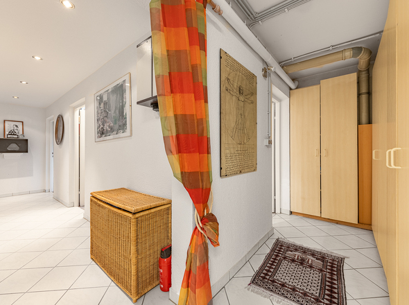 Flur im Untergeschoss