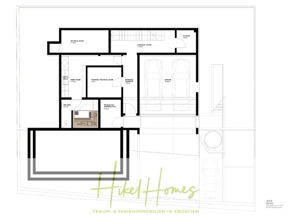 Voll nutzbares Untergeschoss