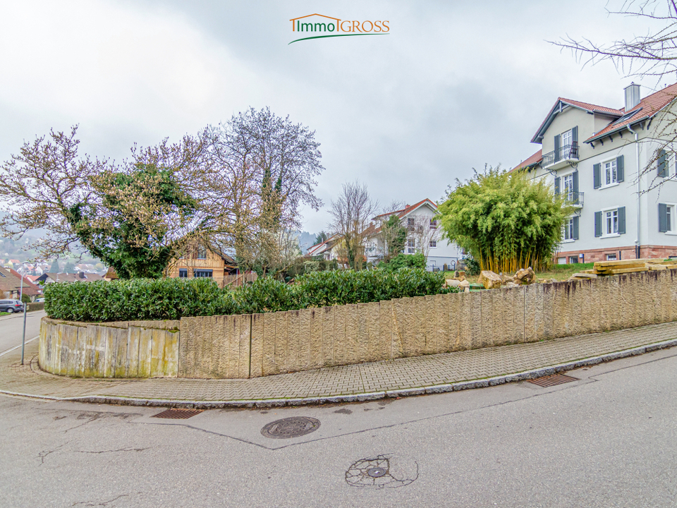 Blick von der Straße